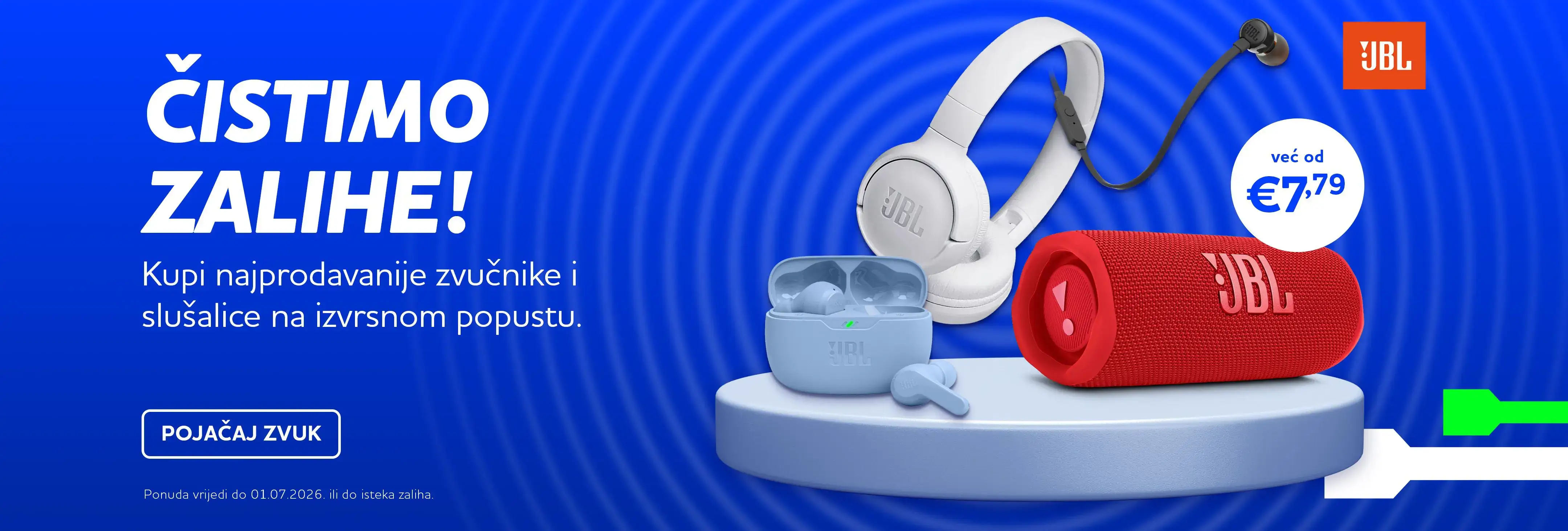 Index banner #24 JBL Čišćenje Zaliha