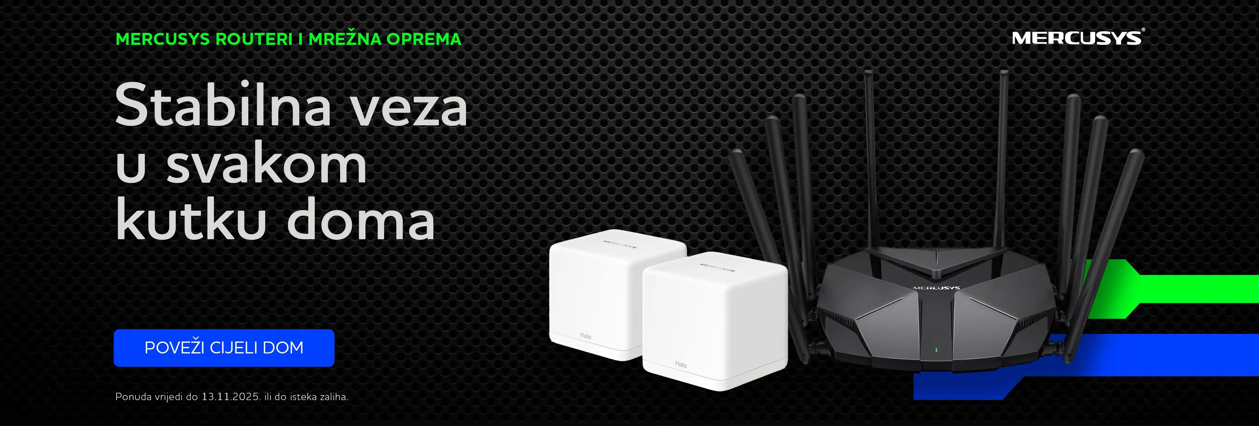Index banner #24 MERCUSYS Mrežna Oprema Akcija
