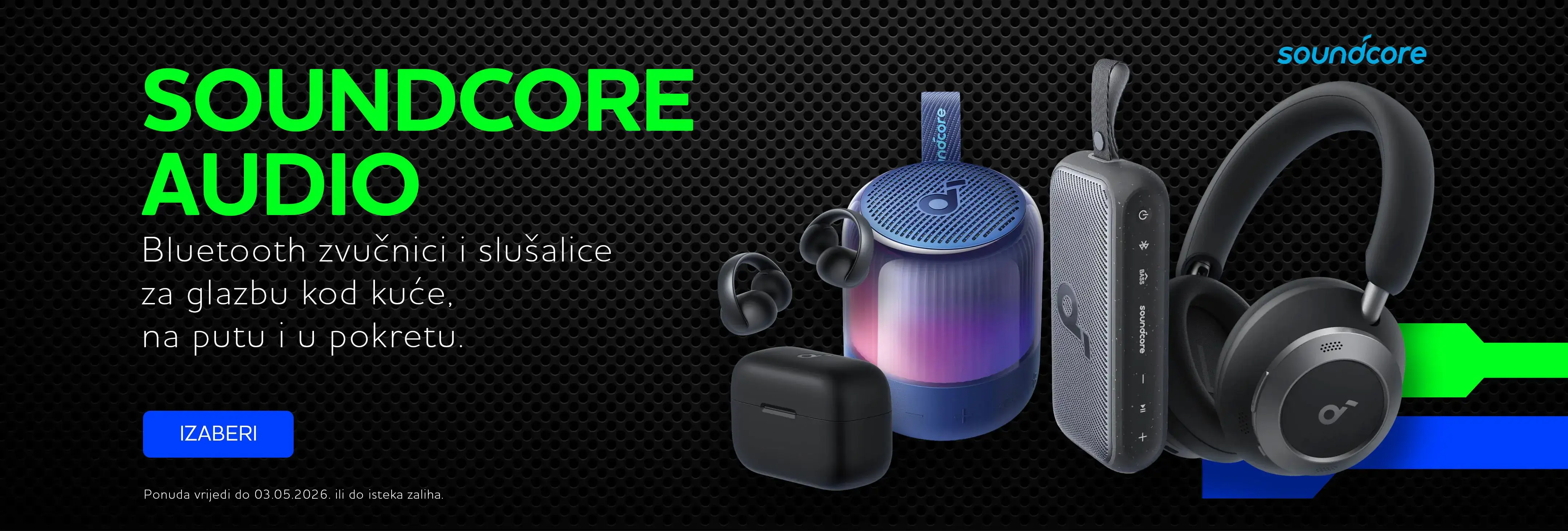 Index banner #32 Akcija Soundcore