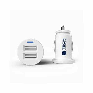 Auto Punjač  TRAVEL BLUE, Dual 963, 2.1A, 2xUSB-A, Bijeli