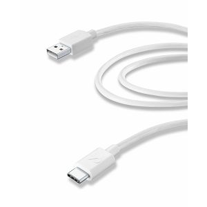 Kabel CELLULARLINE, USB-A na USB-C, 200cm, Bijeli