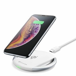 Kućni Punjač CELLULARLINE, Arena, 7.5W, Bežični, MFI, Qi, Bijeli