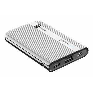 Prijenosna Baterija CELLULARLINE, Tank, 5000mAh, Bijela