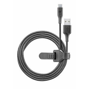 Kabel CELLULARLINE, USB-A (M) na USB-C (M), MFI, 120cm, Crni