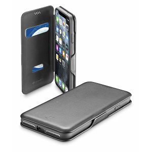 Zaštita Preklopna CELLULARLINE, Book Clutch, iPhone 11 Pro, Crna