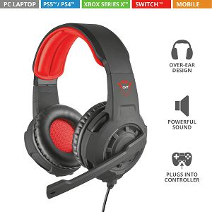 Slušalice TRUST GXT 310 Radius, Gaming, Multiplatform, Black