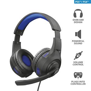 Slušalice TRUST GXT 307B Ravu, Gaming, PS5/PS4, Blue
