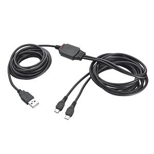 Kabel Za Punjenje Gamepada TRUST GXT 222 Duo Charge & Play, PS4, 350cm, Black