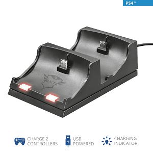 Stanica Za Punjenje Gamepada TRUST GXT 235 Duo, PS4, Black