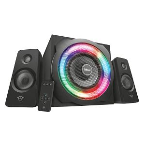 Zvučnici TRUST GXT 629 Tytan, RGB LED Osvjetljenje, Daljinski, 2.1, Black
