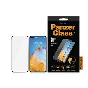 Zaštitno Staklo PANZERGLASS, Huawei P40, CaseFriendly, Crno