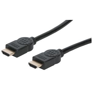 Kabel MANHATTAN 354097, UHS, Ethernet, HDMI (M) na HDMI (M), HEC, 3D, 8K@60Hz, DHDR, VRR, QMS, QFT, ALLM, eARC, 1m, Crni