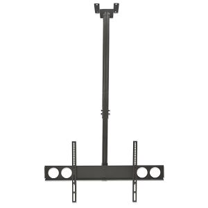 Nosač TV MANHATTAN 423625, Stropni, Univerzalni, 37"-70", 50kg, Teleskopski/Nagib/Okretni, Crni