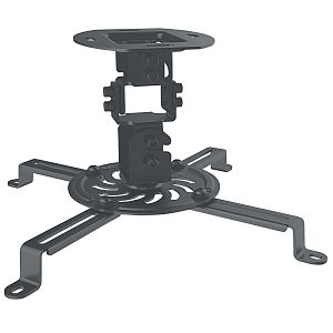 Nosač Projektora MANHATTAN 461184, Stropni, Univerzalni, 13.5kg, Nagib/Rotacija, Crni