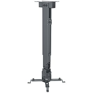 Nosač Projektora MANHATTAN 461207, Stropni/Zidni, Univerzalni, 20kg, Visina/Nagib/Okretni, Crni