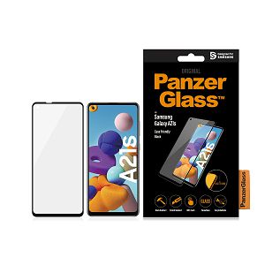 Zaštitno Staklo PANZERGLASS, Samsung Galaxy A21s, CaseFriendly, Crno