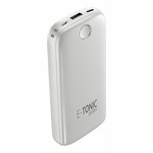 Prijenosna Baterija CELLULARLINE, E-Tonic, 20000mAh, Bijela