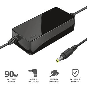 Punjač Za Notebook TRUST Primo 22142, 19V-90W, Univerzalni