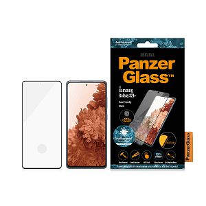 Zaštitno Staklo PANZERGLASS, Samsung Galaxy S21+, CaseFriendly, Antibacterial, Fingerprint, Crno