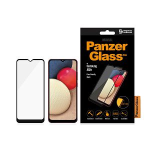 Zaštitno Staklo PANZERGLASS, Samsung Galaxy A02s, CaseFriendly, Crno