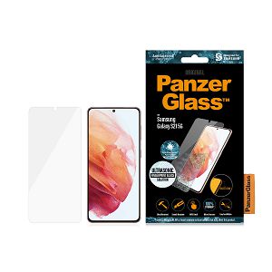 Zaštitno Staklo PANZERGLASS, Samsung Galaxy S21 5G, CaseFriendly, Antibacterial, Ultasonic Fingerprint, Crno