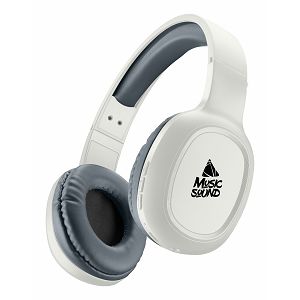 Slušalice CELLULARLINE, MUSIC SOUND, Basic, Bluetooth, Naglavne, Bijele
