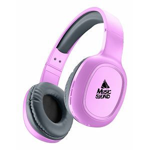 Slušalice CELLULARLINE, MUSIC SOUND, Basic, Bluetooth, Naglavne, Pink