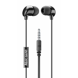 Slušalice CELLULARLINE, MUSIC SOUND, In-Ear, 3,5mm, Crne