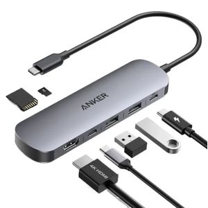 Adapter Anker A83D2HA1, 7-in-1 USB C nano Adapter, 5GBps, 4K@60Hz HDMI, PD-85W