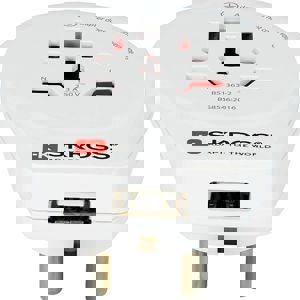 Adapter Putni SKROSS, World To EU + USB-A, 1.500266-E