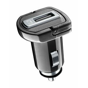 Auto Punjač CELLULARLINE, Za Huawei/Xiaomi/Motorla, 5W, 1xUSB-A, Kabel Micro USB 100cm, Crni