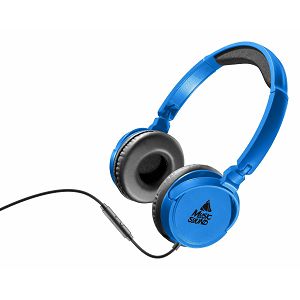 Slušalice CELLULARLINE, MUSIC SOUND, Naglavne, 3,5mm, Plave