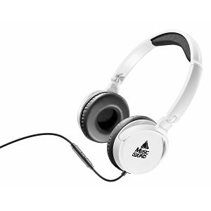 Slušalice CELLULARLINE, MUSIC SOUND, Naglavne, 3,5mm, Bijele