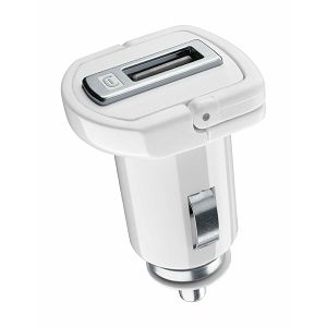Auto Punjač CELLULARLINE, Za Apple, 10W, 1xUSB-A, MFI, QC, Bijeli