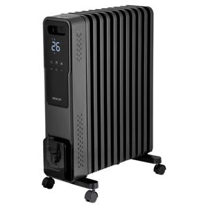 Pametni Električni uljni radijator SENCOR, SOH 8211GY, Black