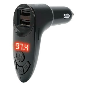 FM Transmitter/Auto Punjač MANHATTAN 102315, Bluetooth, 2xUSB-A, 2.1A*