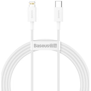 Kabel BASEUS, Superior Series, USB-A na Lightning, PD 20W, 150cm, White, CATLYS-B02
