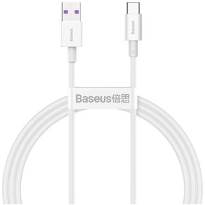 Kabel BASEUS, Superior Series, USB-A na USB-C, 660W, 100cm, White, CATYS-01