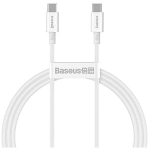 Kabel BASEUS, Superior Series, USB-A na USB-C, PD 100W, 100cm, White, CATYS-B02