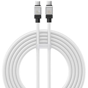 Kabel BASEUS, USB-C na USB-C, 100W, 200cm, White, CAKW000302 