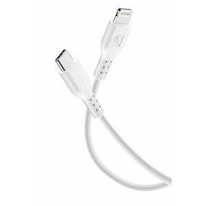 Kabel CELLULARLINE, USB-C (M) na Lightning (M), MFI, 60cm, Bijeli