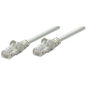 Kabel INTELLINET 336765, Mrežni, Cat6, U/UTP, RJ45 (M) na RJ45 (M), GP, 5m, Sivi