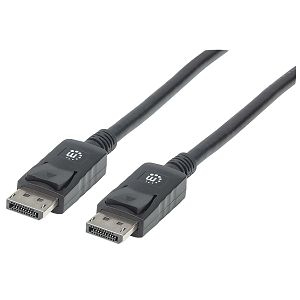 Kabel MANHATTAN 307116, Monitor, DisplayPort (M) na DisplayPort (M), do 4K@60Hz, 2m, Crni