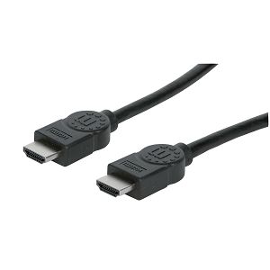 Kabel MANHATTAN 323215, HS, Ethernet, HDMI (M) na HDMI (M), HEC, ARC, 3D, 4K@30Hz, 2m, Crni