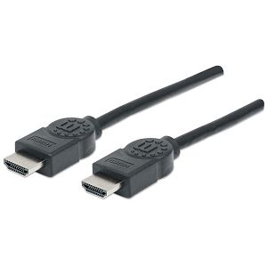 Kabel MANHATTAN 323239, HS Ethernet, HDMI na HDMI, HEC, ARC, 3D, 4K@30Hz, 5m, Crni