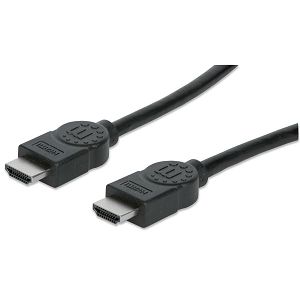 Kabel MANHATTAN 323246, HS, Ethernet, HDMI na HDMI, HEC, ARC, 3D, 1080p, 10m, Crni