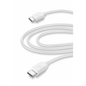 Kabel CELLULARLINE, USB-C na USB-C, 300cm, Bijeli 