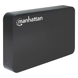 Kućište MANHATTAN 130295, Za HDD, USB 3.2 Gen 1, SATA, 3.5", Crno