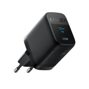 Kućni punjač ANKER 312, 25W, 1xUSB-C, PowerIQ 3.0, FC 2.0, Black