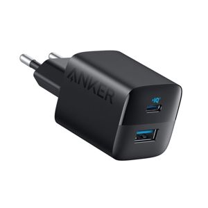 Kućni punjač ANKER 323, 33W, 1xUSB-C, 1xUSB-A, PowerIQ 3.0, Black 